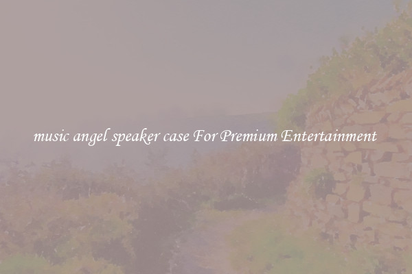 music angel speaker case For Premium Entertainment 