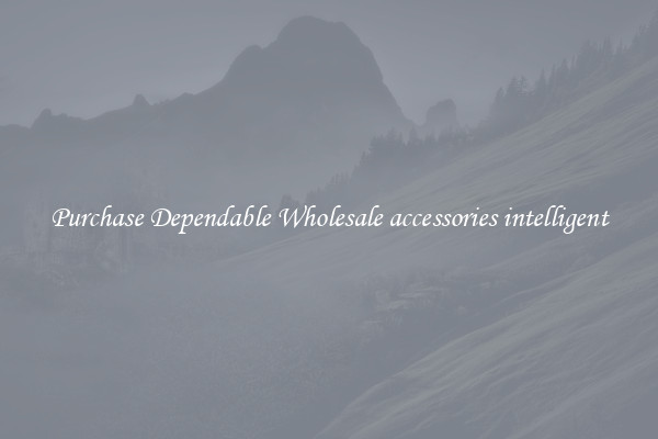 Purchase Dependable Wholesale accessories intelligent