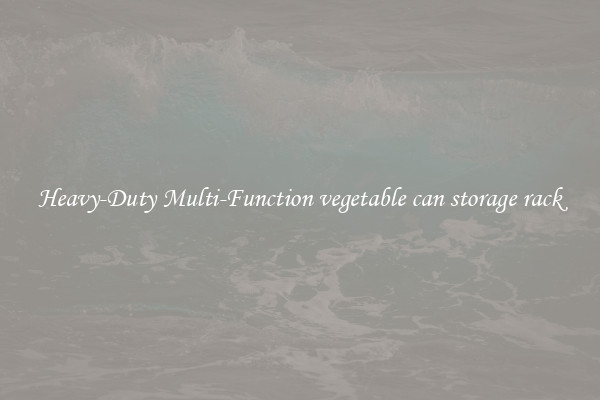 Heavy-Duty Multi-Function vegetable can storage rack